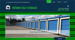 Desktop Screenshot of intownselfstoragemn.com