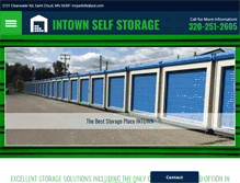 Tablet Screenshot of intownselfstoragemn.com